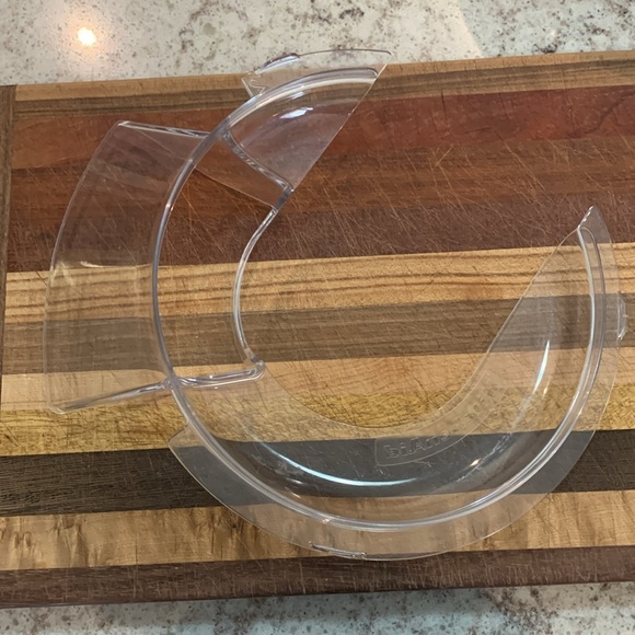 KitchenAid Stand Mixer Pouring Shield Splash Guard Attachment for 8.5" Work bowl - Picture 3 of 3